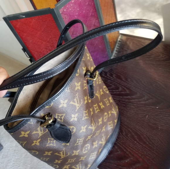 LOUIS VUITTON sale!  sale! CUSTOM BLACK PETIT BUCKET - Picture 8 of 12